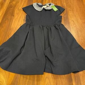 NWT Size 14 Kate Spade New York Dress with Rhinestone Collar